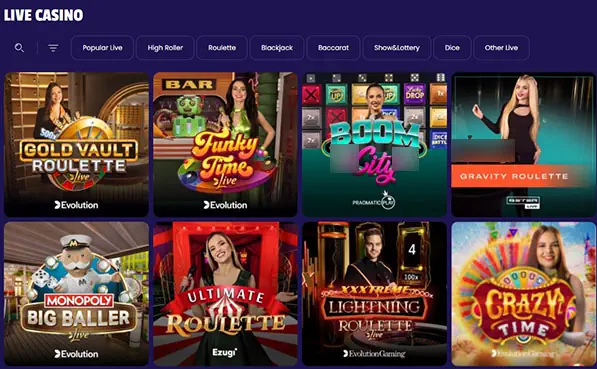Live Casino Integration